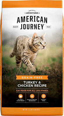 American Journey Turkey Chicken Recipe Grain free Cat Food Review